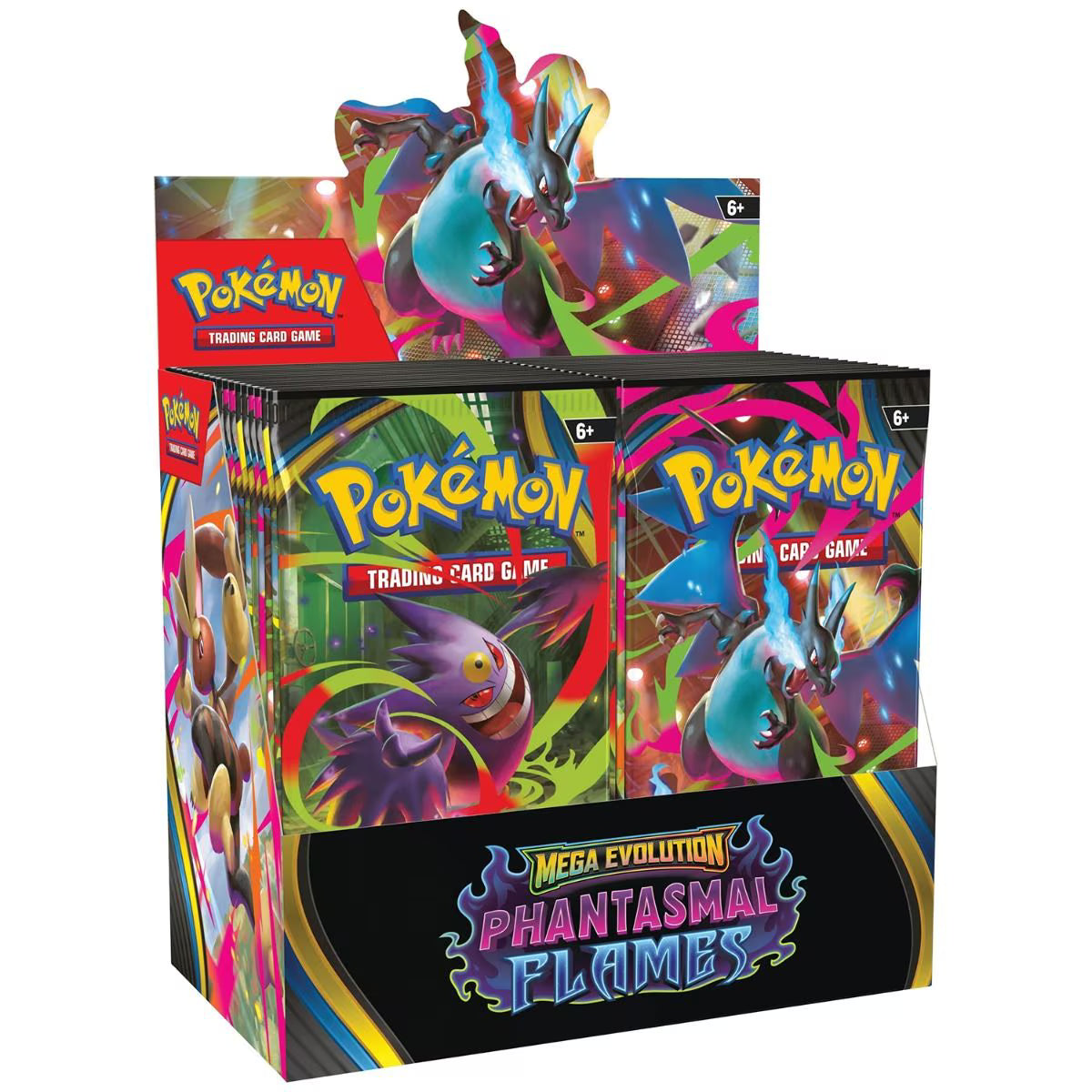 Display of 36 Boosters – Pokémon ME02: Phantasmal Flames