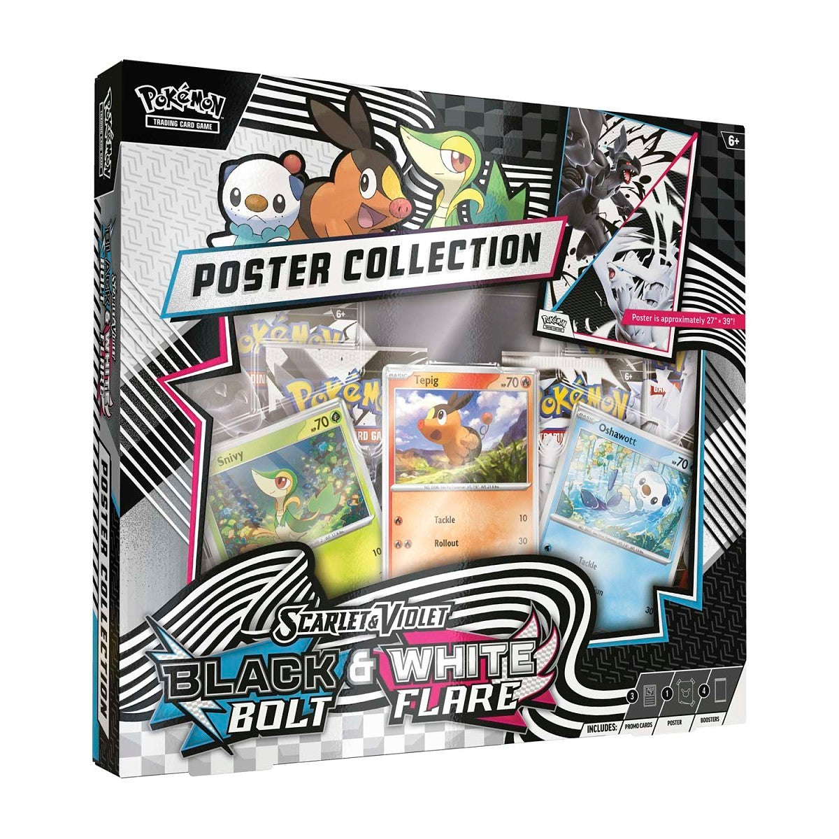 Pokémon TCG: Scarlet & Violet 10.5 - Black Bolt & White Flare Poster Collection