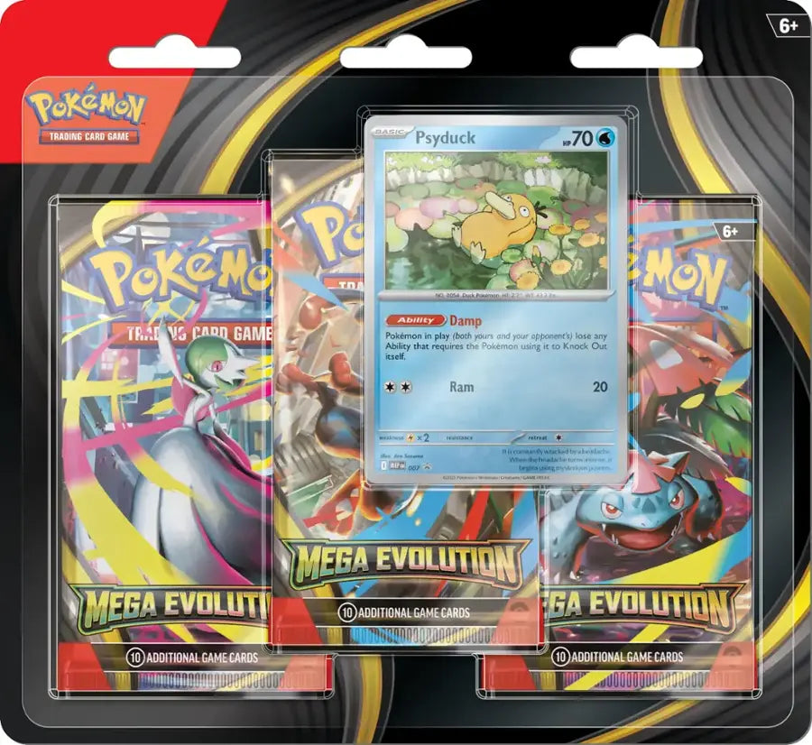 Pokémon Tripack ME01: Mega Evolution– English