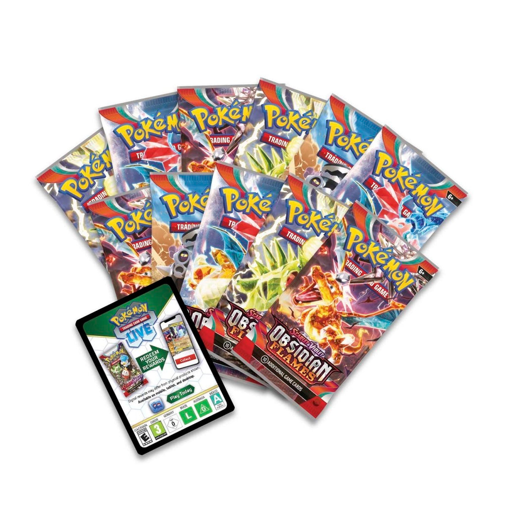 Elite Trainer Box (ETB) - Scarlet & Violet-Obsidian Flames