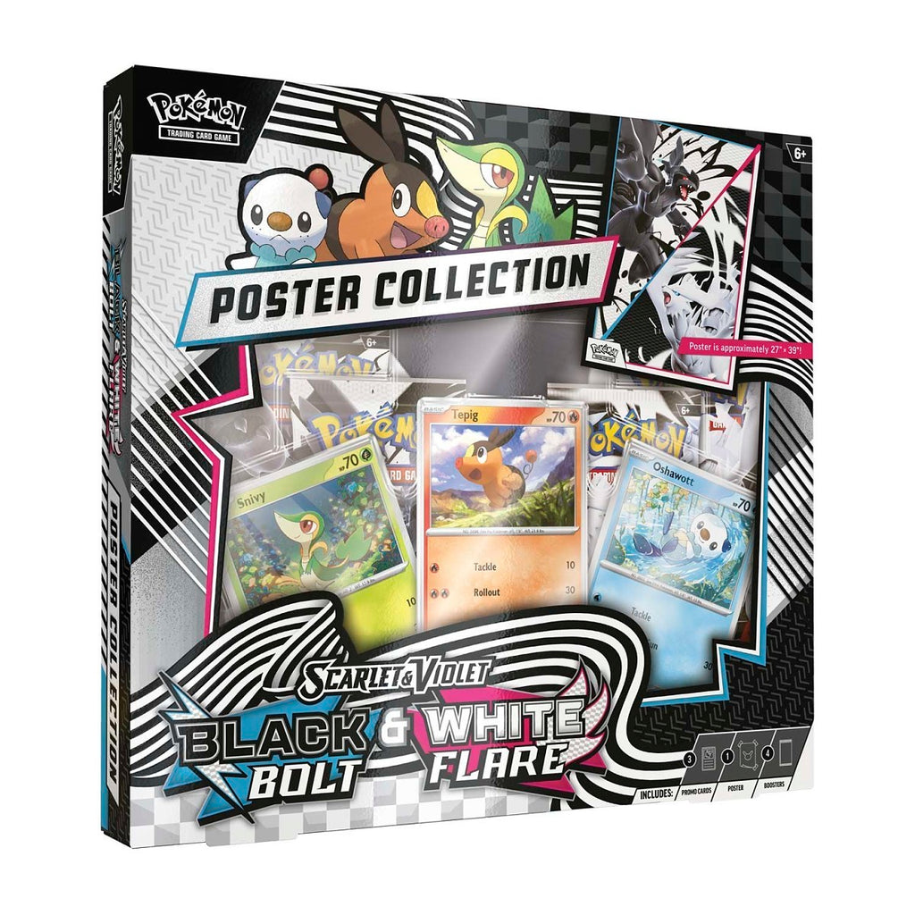 Pokémon TCG: Scarlet & Violet 10.5 - Black Bolt & White Flare Poster Collection