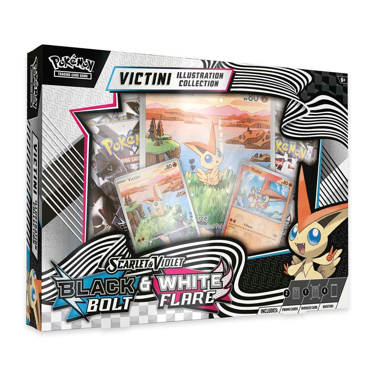 Pokémon TCG: S&V 10.5 - Black Bolt & White Flare Illustration Collection
